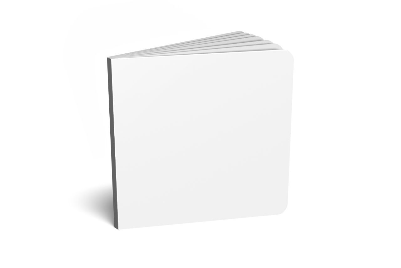 Children’s Board Book mockup MockupsJar