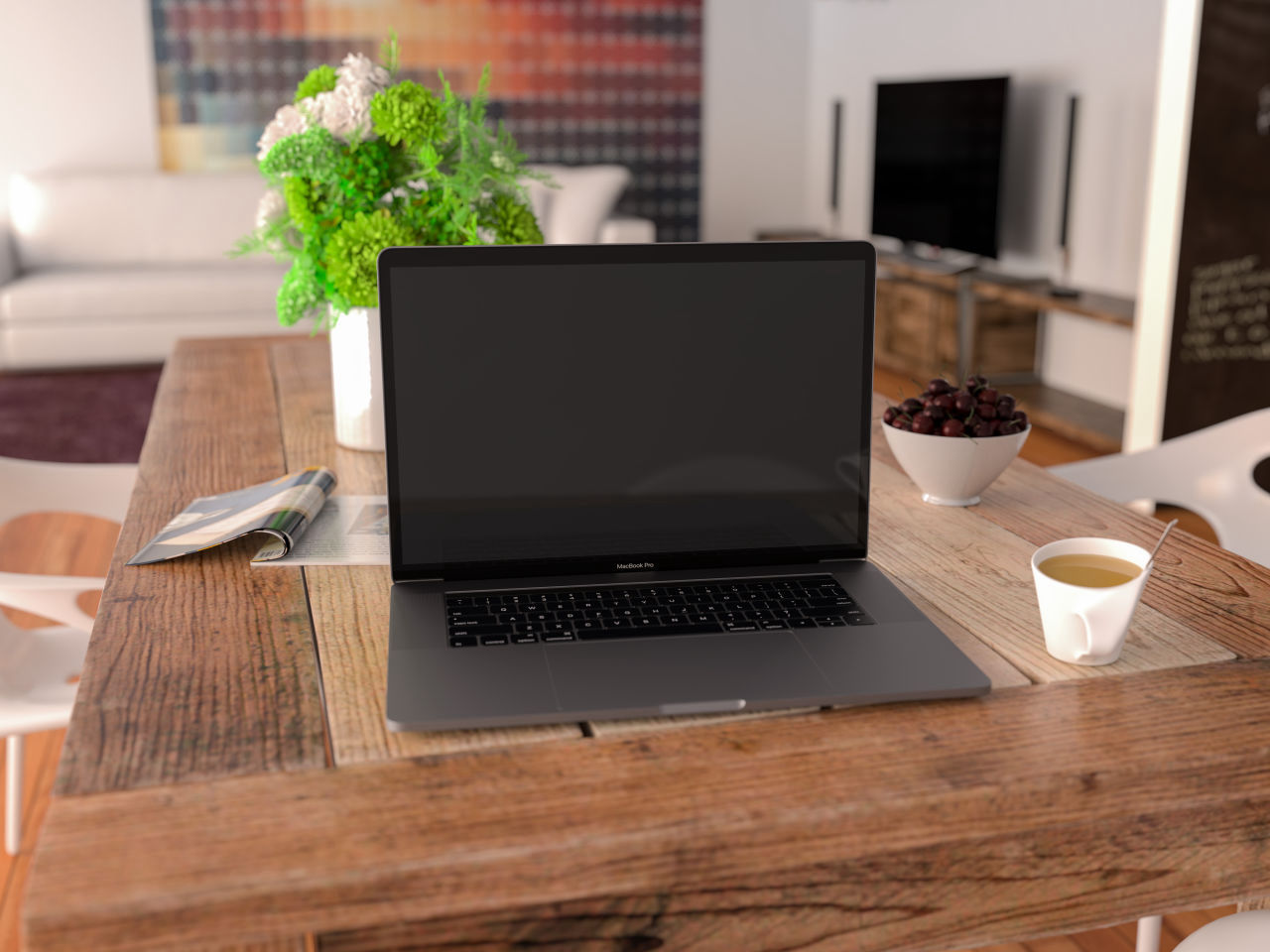 Download Macbook Pro 2016 Fresh mockup | MockupsJar